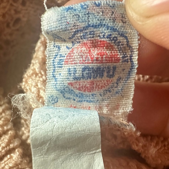 Vintage 70s Pointelle Knit Sweater Blush Coquette Cottagecore Balletcore XS - Picture 3 of 9